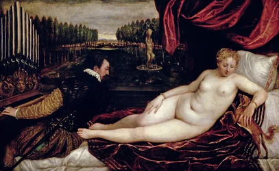 Venus y el organista, c.1540-50